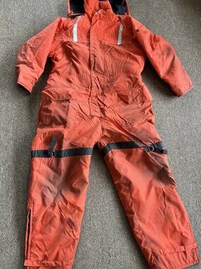 Mustang Survival Floater Suit XXL Orange Insulated Coverall
